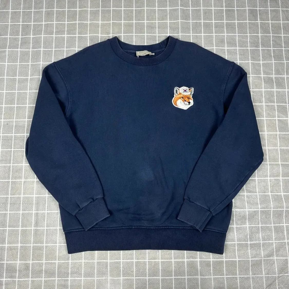 메종키츠네 한정판 태극기 대한민국 맨투맨 M 상품이미지2