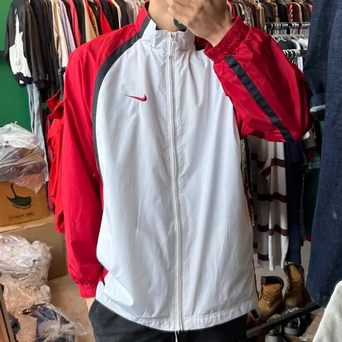 나이키 올드스쿨 바람막이 L 상품이미지1