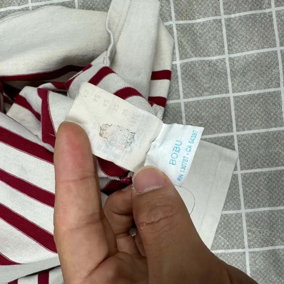 세인트제임스 스트라이프 긴팔티 XS 상품이미지5