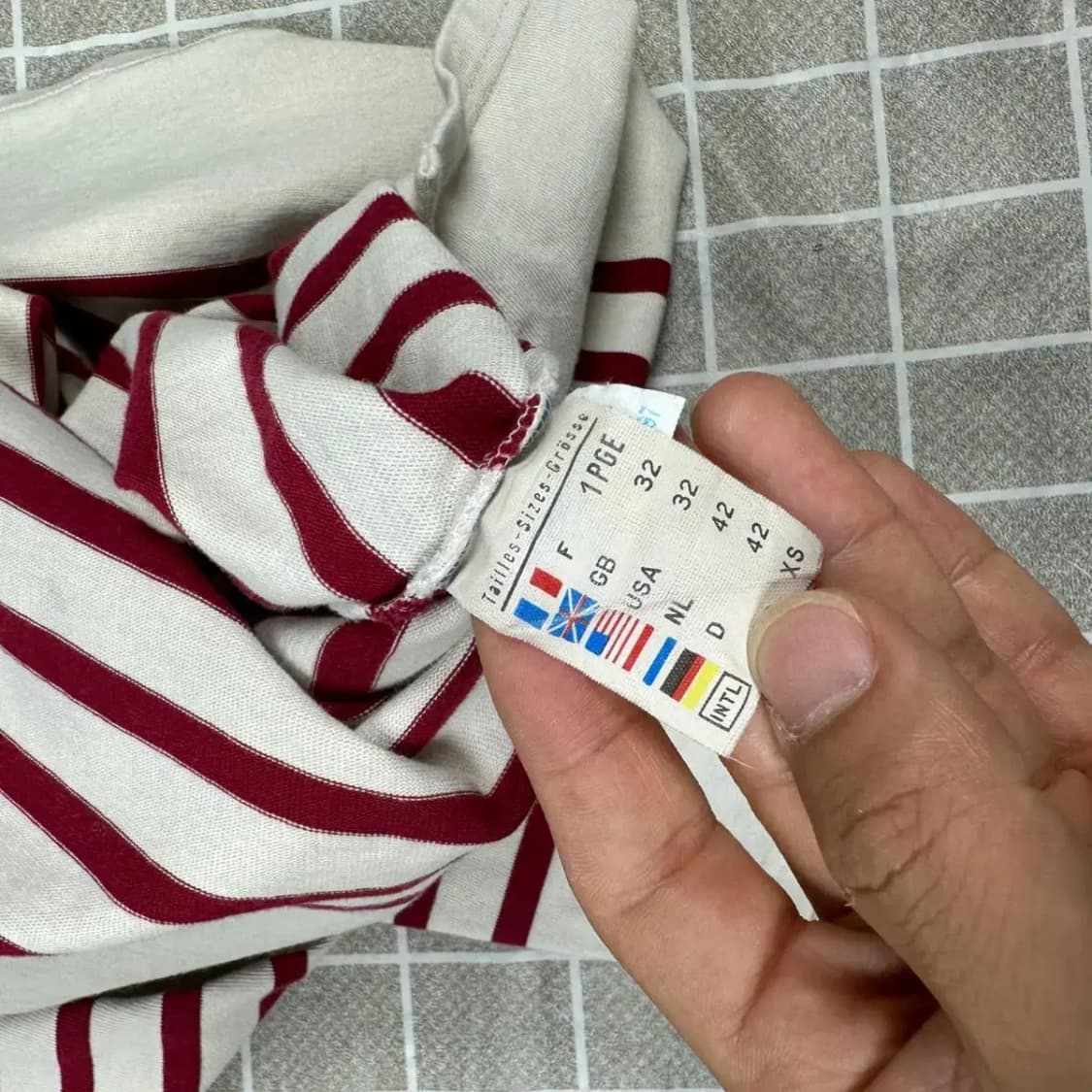 세인트제임스 스트라이프 긴팔티 XS 상품이미지6