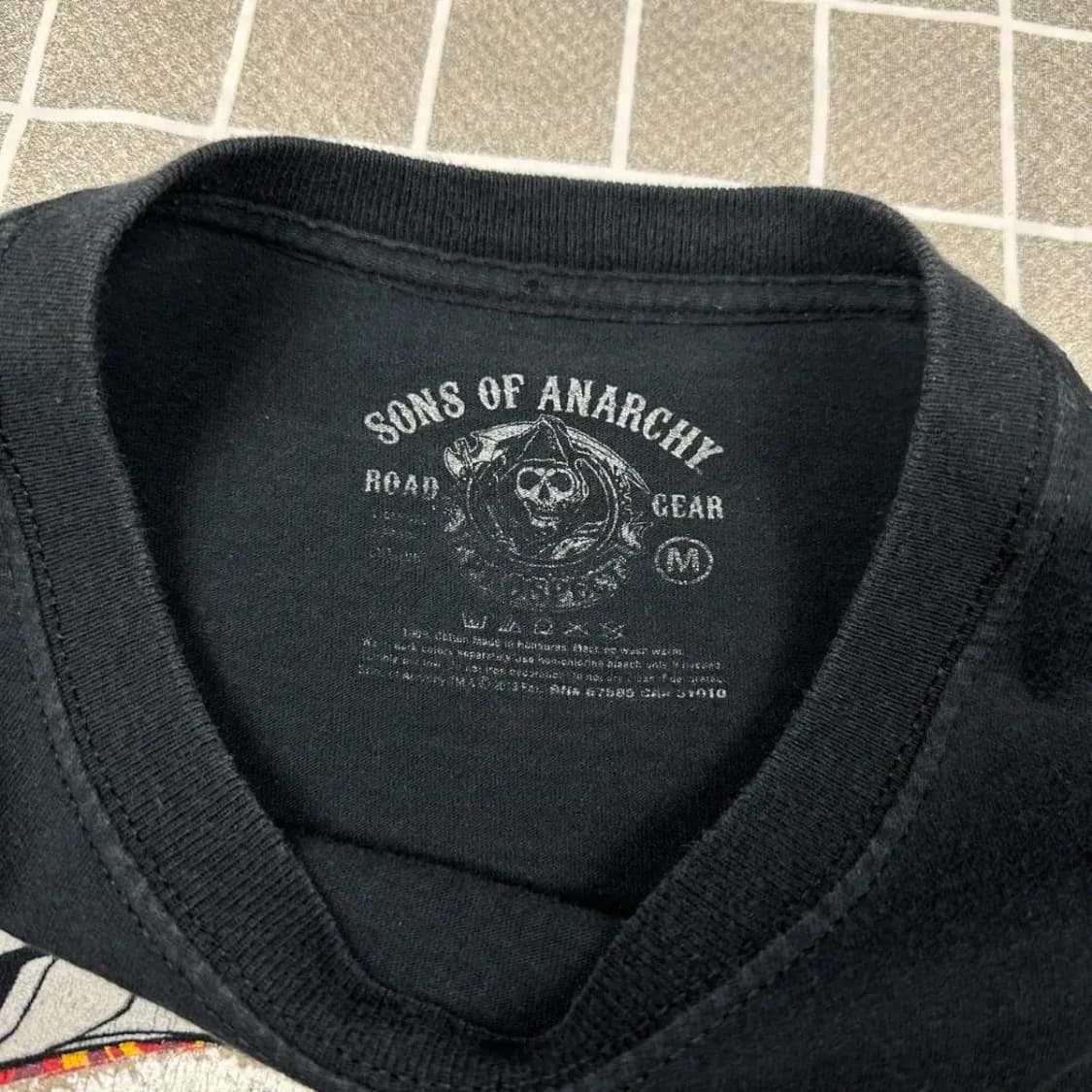 Sons of anarchy 프린팅 티셔츠 m 상품이미지4