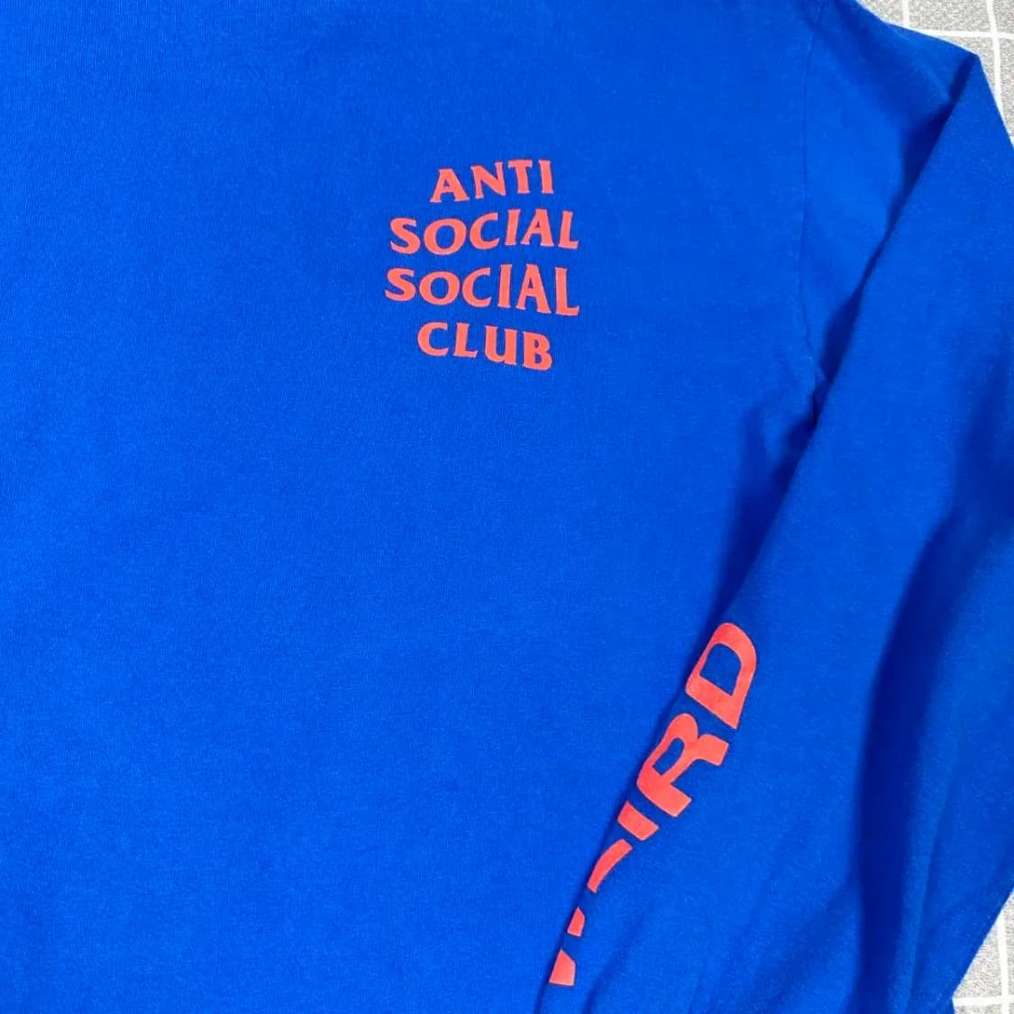 안티소셜소셜클럽 긴팔티 슬리브 M 상품이미지2