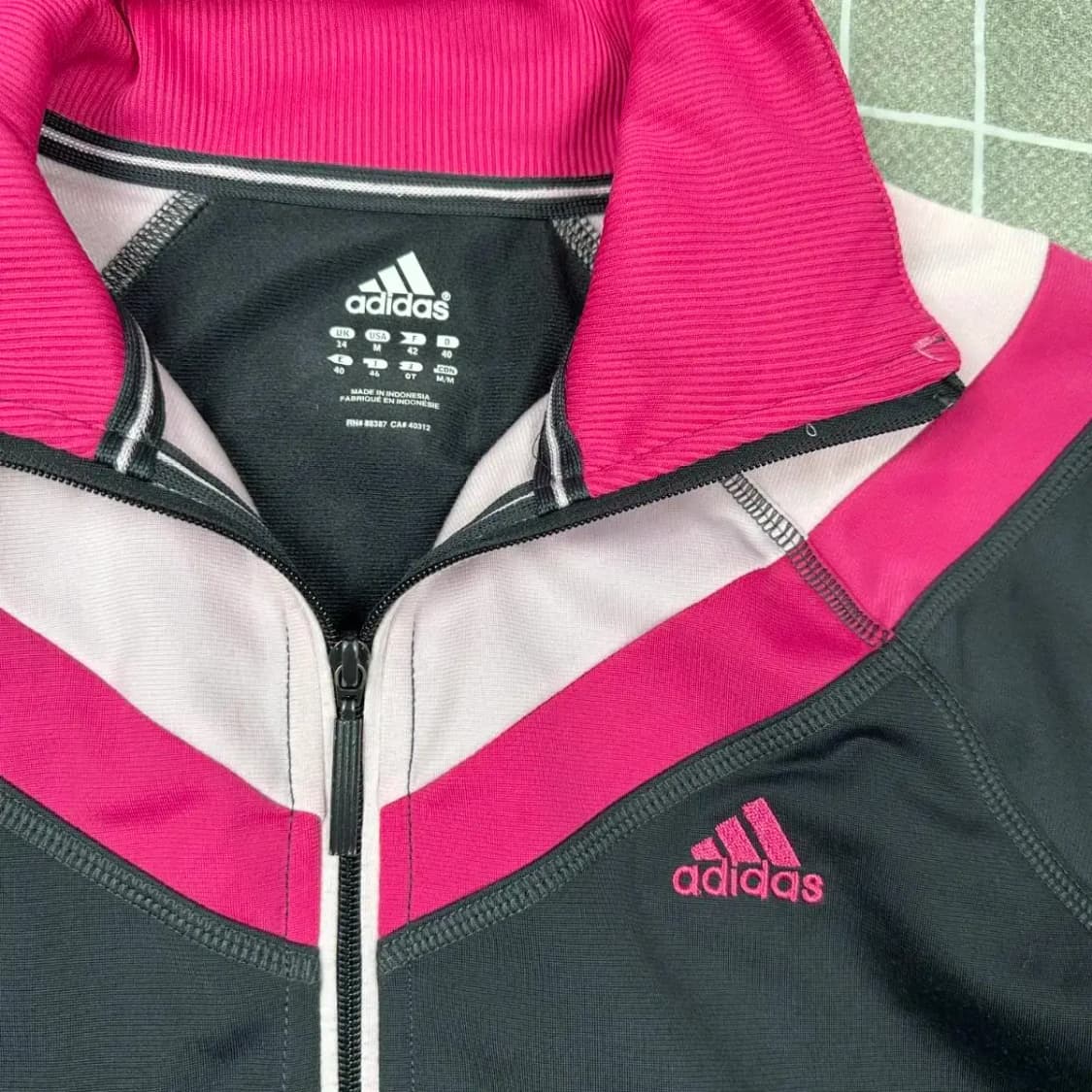 아디다스 핑크라인 트랙탑 M 상품이미지3