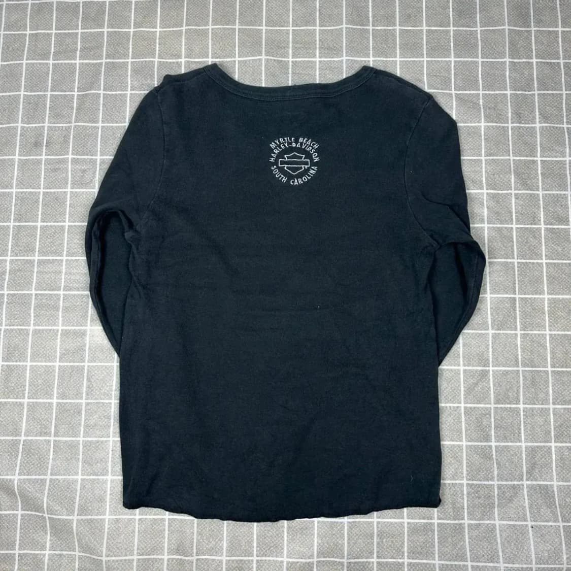 할리데이비슨 자수로고 슬리브 L 상품이미지3