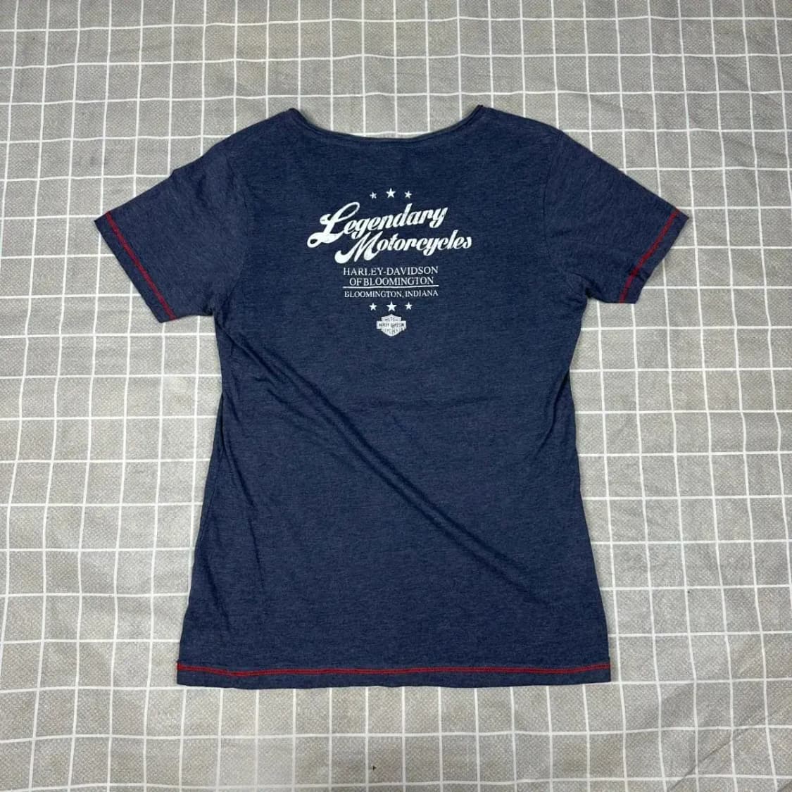 할리데이비슨 펑크 빈티지 브이넥 M 상품이미지2