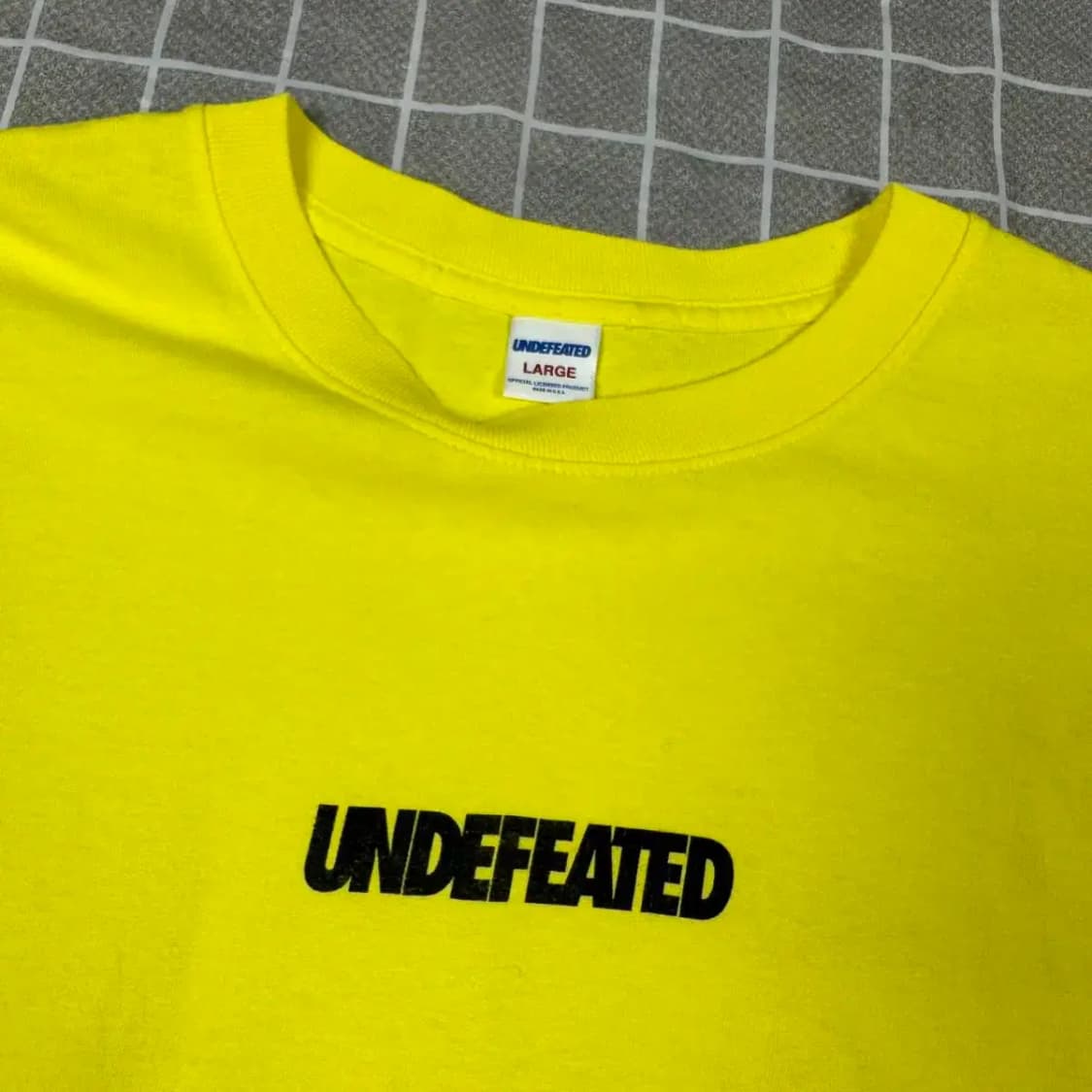 언디핏 형광 슬리브 긴팔티 L 상품이미지3