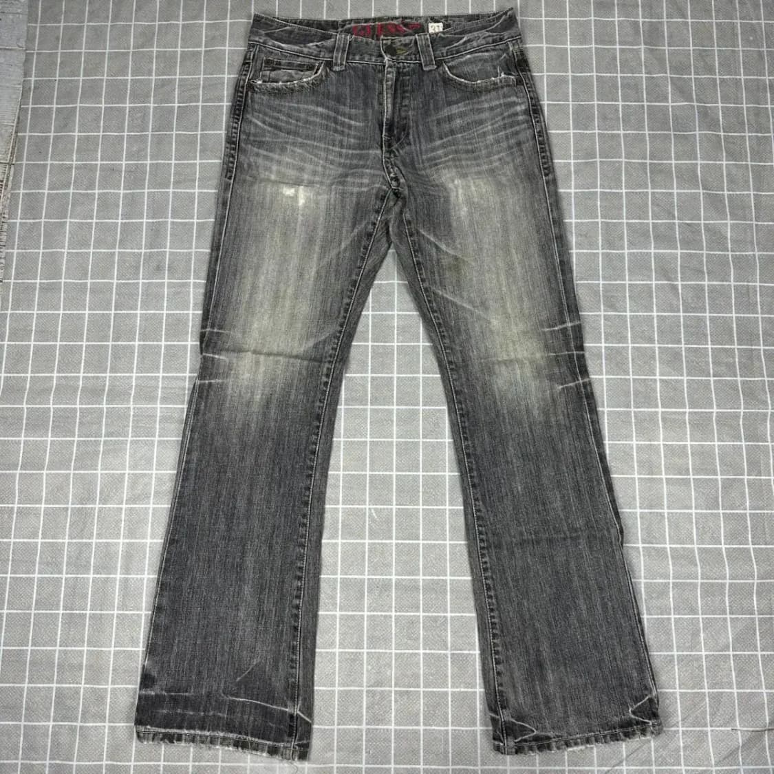 게스 빈티지 흑청데님 31 상품이미지2