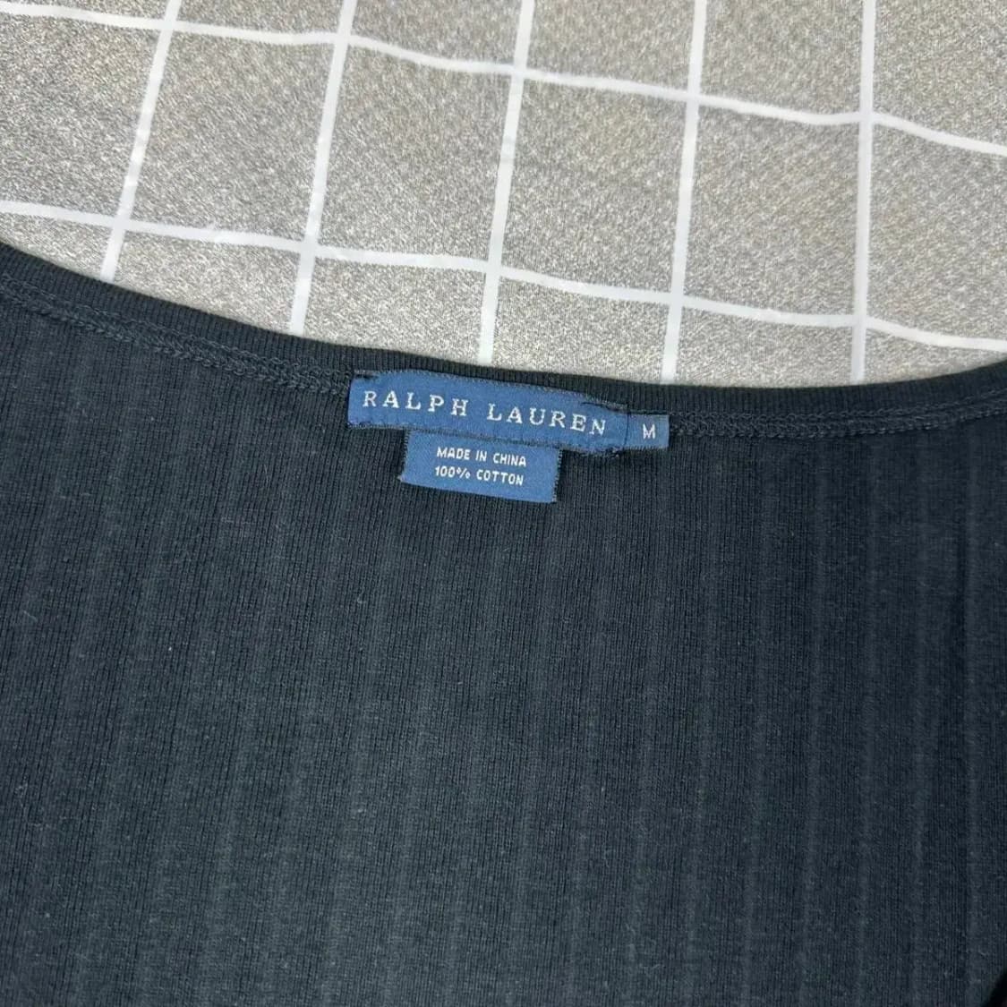 폴로 랄프로렌 5부 U넥니트 M 상품이미지3