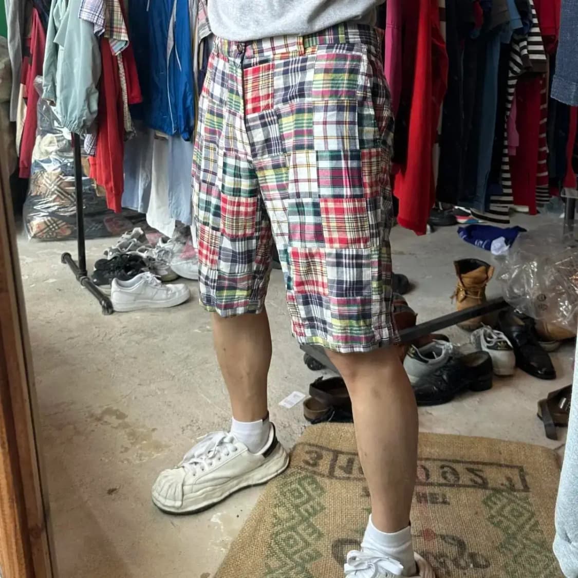 브룩스브라더스 마드라스 반바지 36 상품이미지1