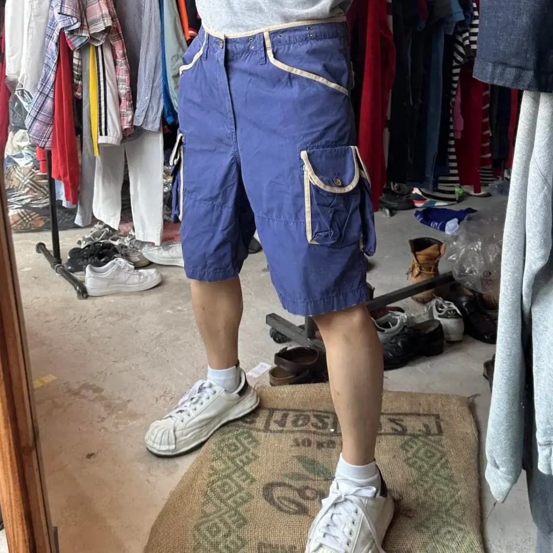 폴로 진스컴퍼니 쿼드포켓 카고 반바지 34 상품이미지1