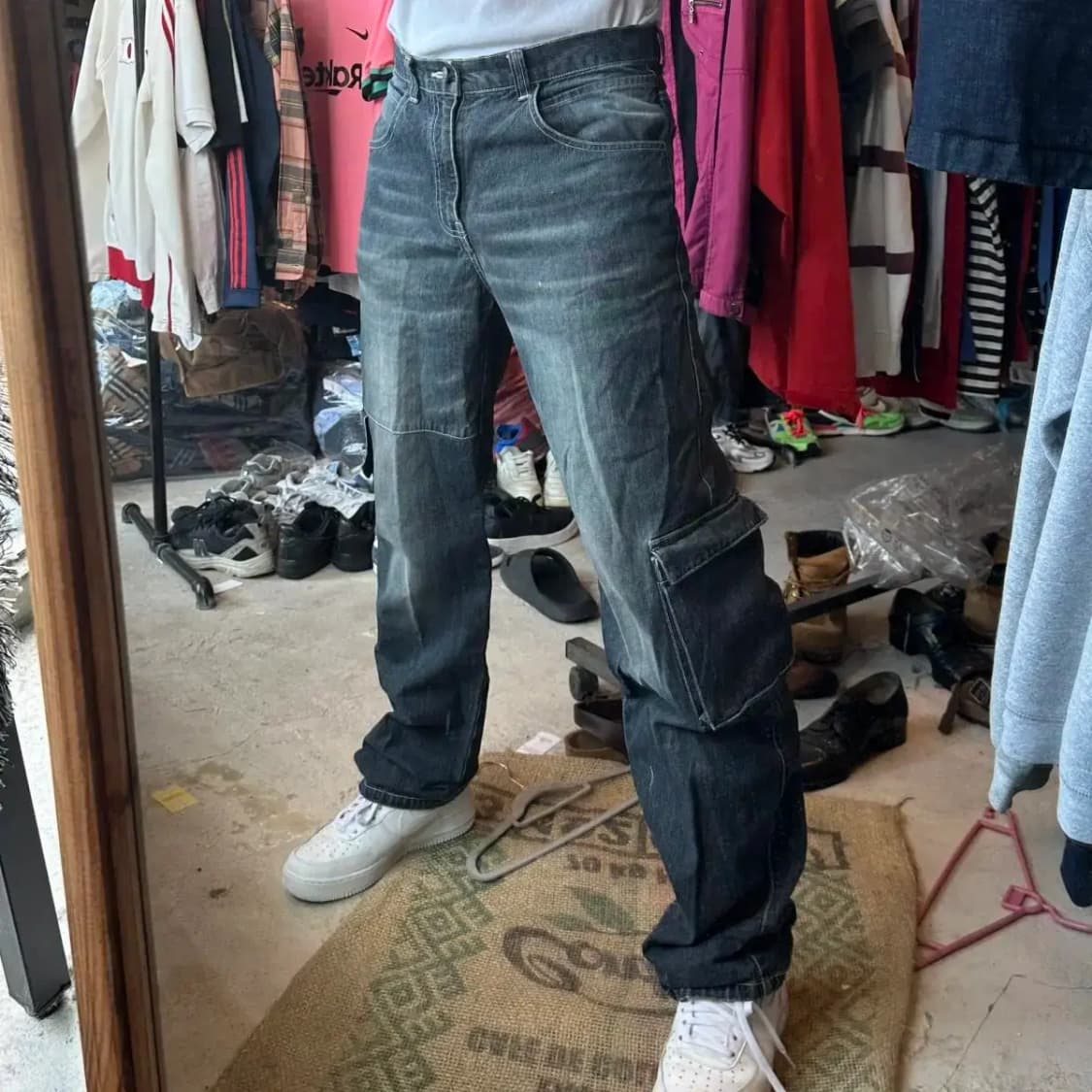 UCLA 데님 카고 팬츠 30 상품이미지1