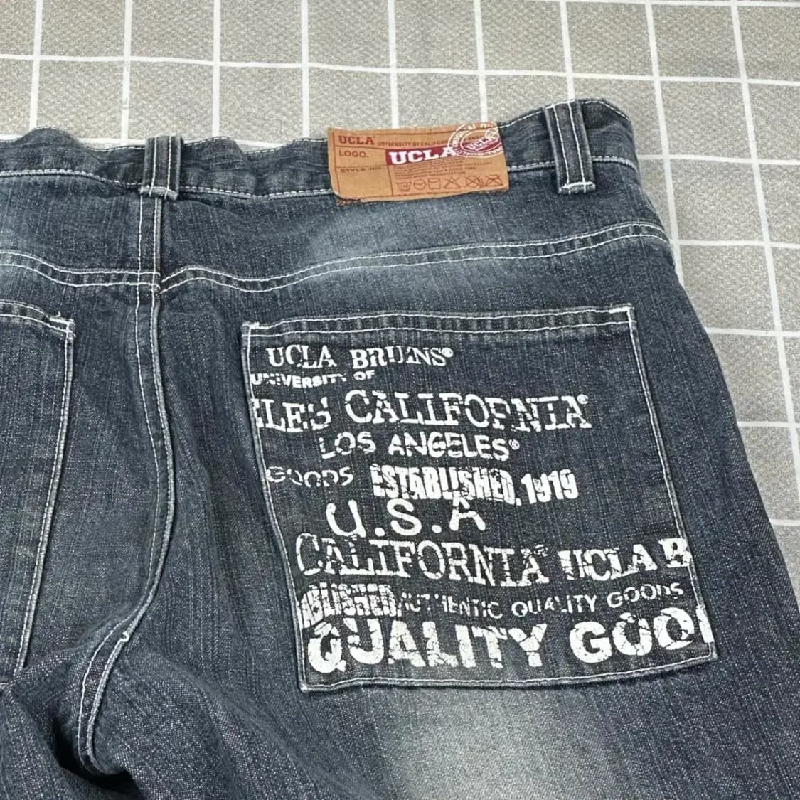 UCLA 데님 카고 팬츠 30 상품이미지4