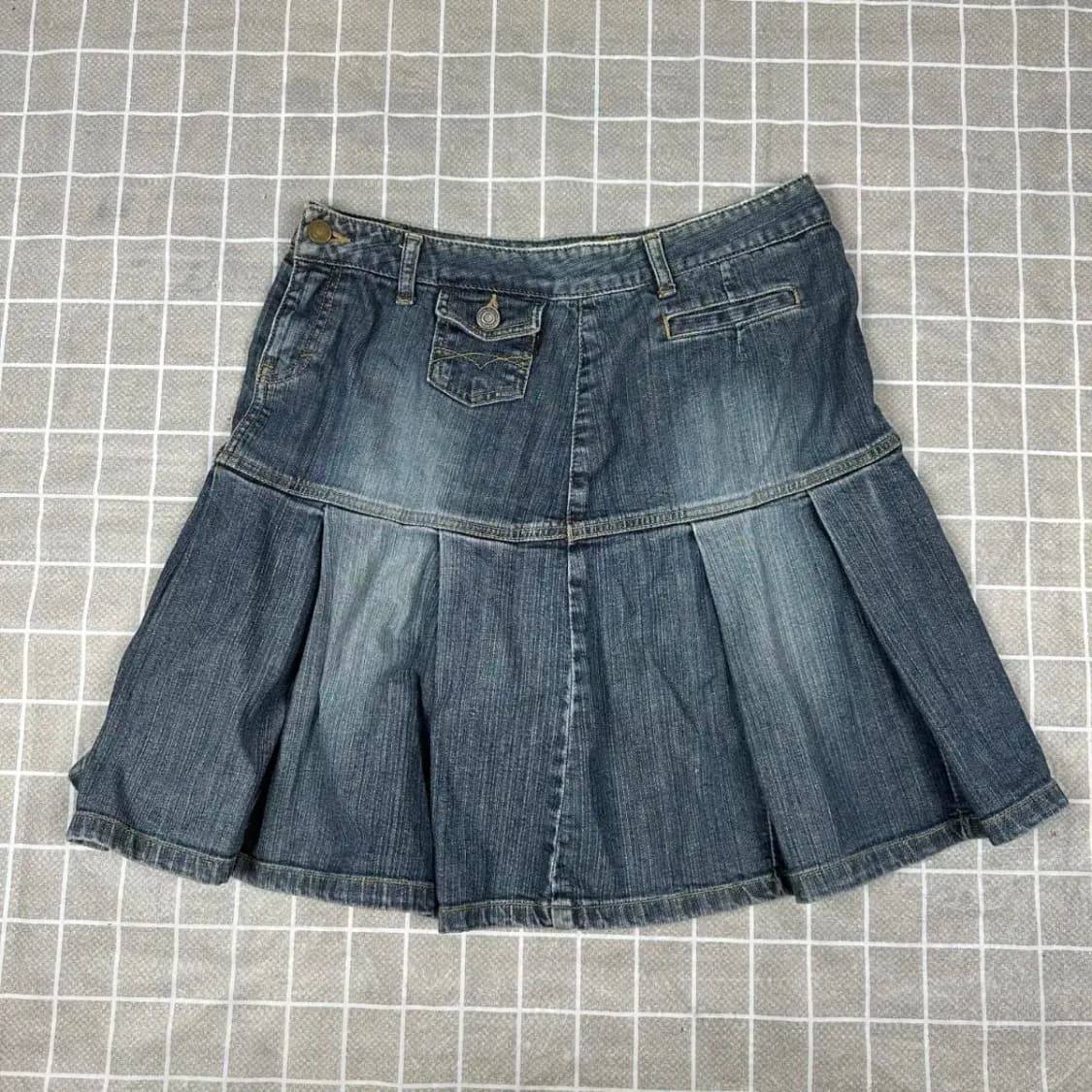 Maru 빈티지 데님 미니스커트 26 상품이미지1
