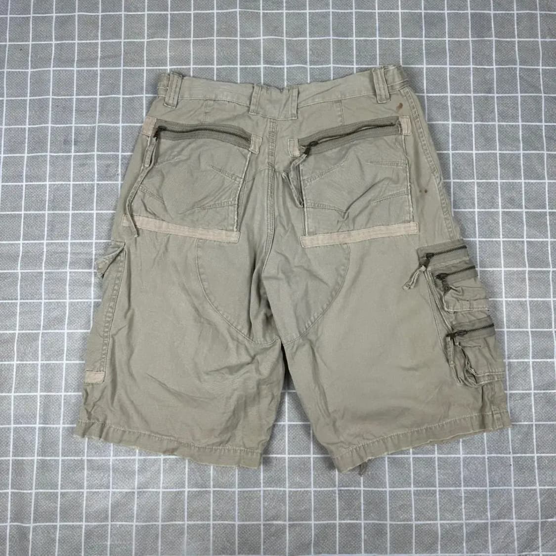 빈티지 유틸리티 카고 반바지 상품이미지3