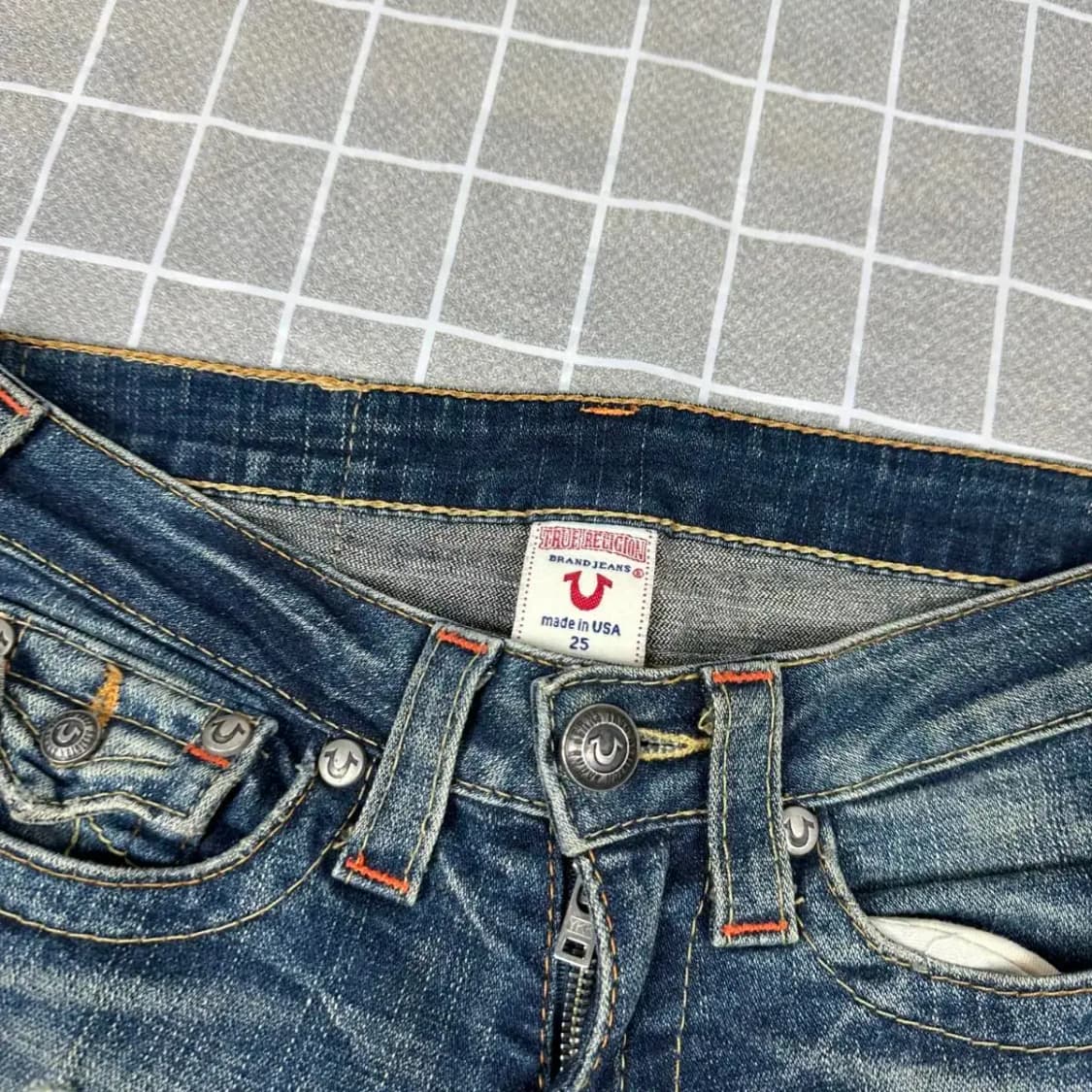 트루릴리전 스티치 부츠컷 데님 25 상품이미지2