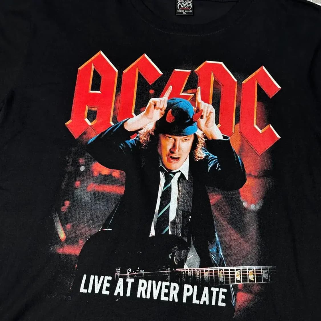 ACDC 프린팅 티셔츠 XL 상품이미지3