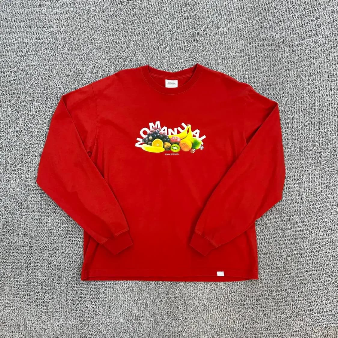 노메뉴얼 후르츠 롱슬리브 M 상품이미지1