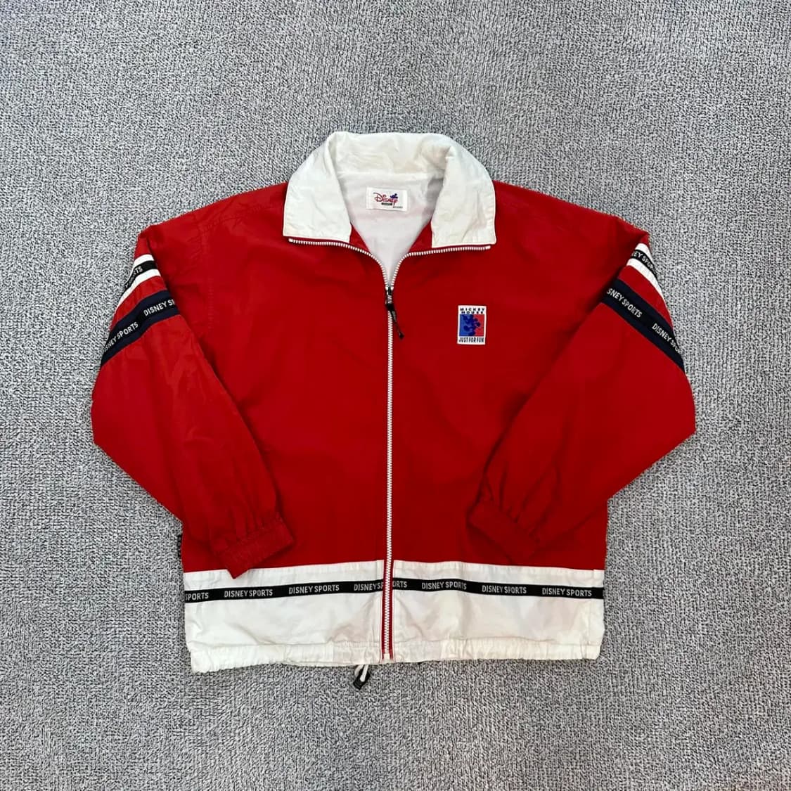 디즈니 빈티지 미키마우스 바람막이 상품이미지1