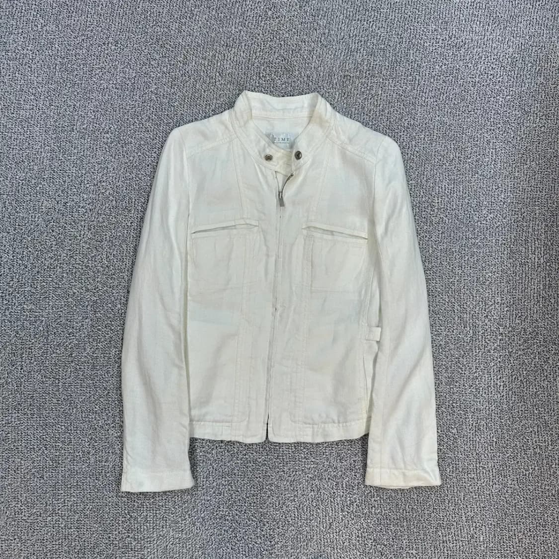 타임 화이트 자켓 상품이미지1