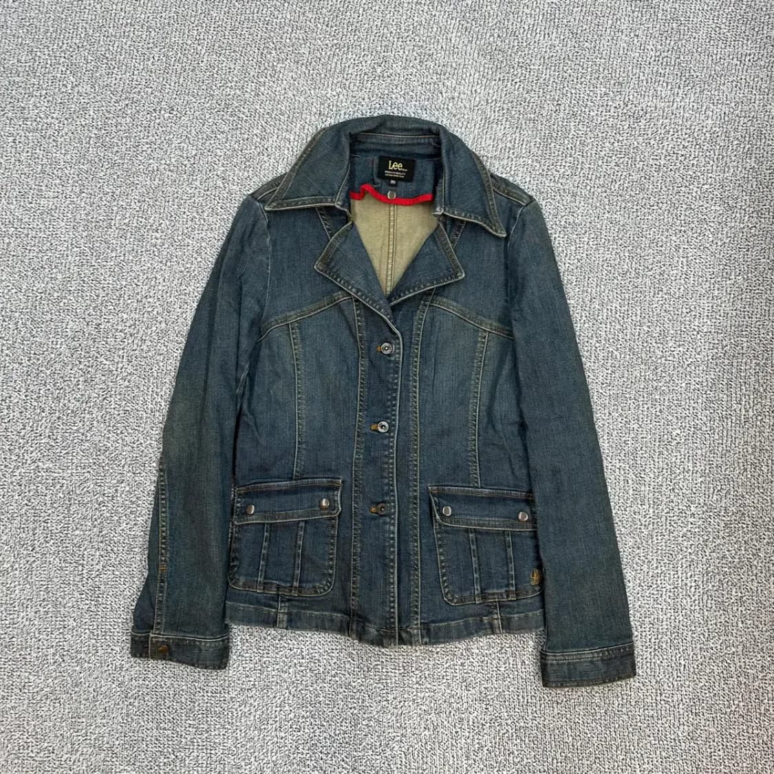 Lee 여성 카라 데님자켓 95 상품이미지1