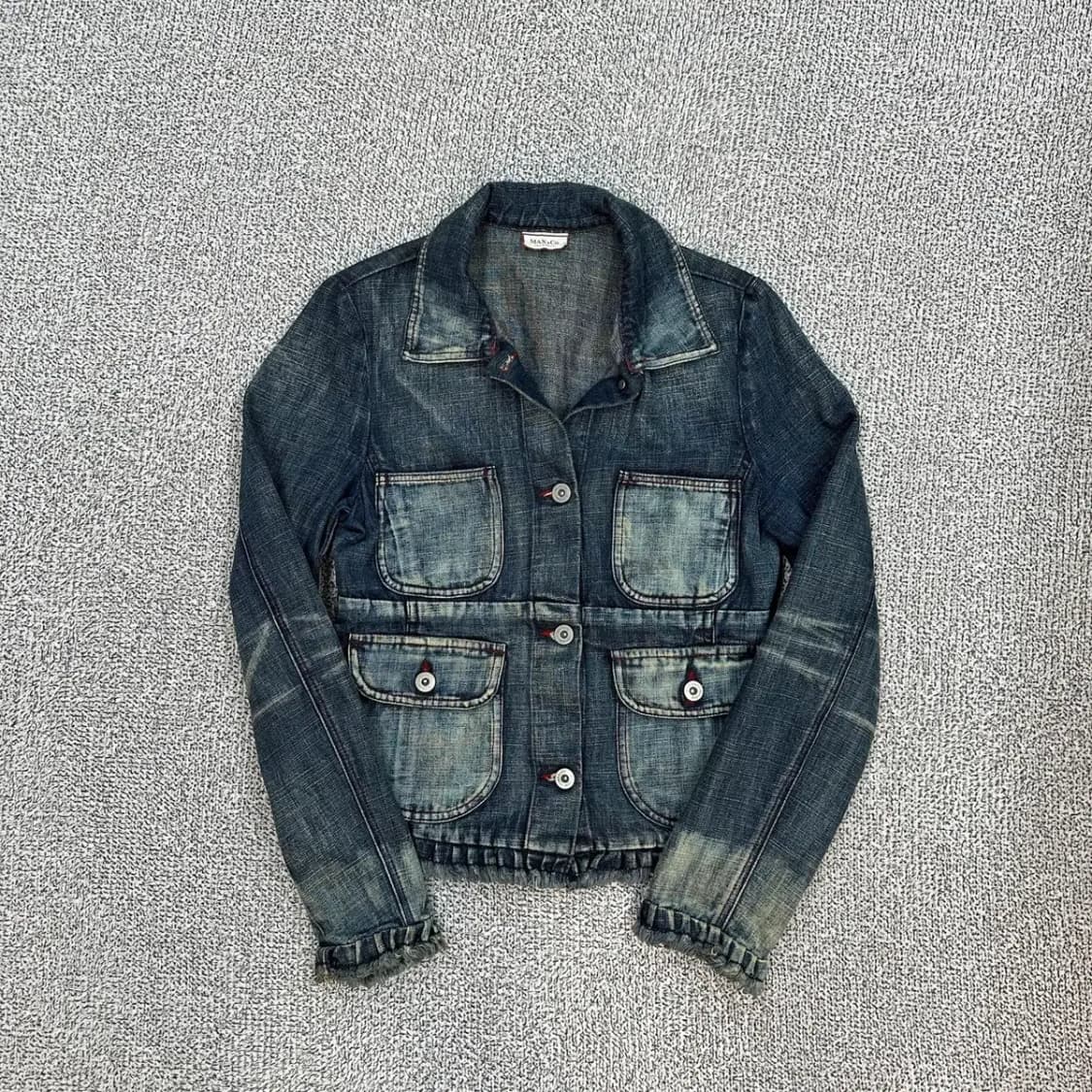 맥스앤코 쿼드포켓 데님자켓 상품이미지1