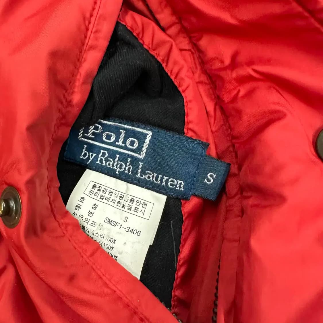 폴로 리버시블 금장 퀄팅 자켓 S 상품이미지3