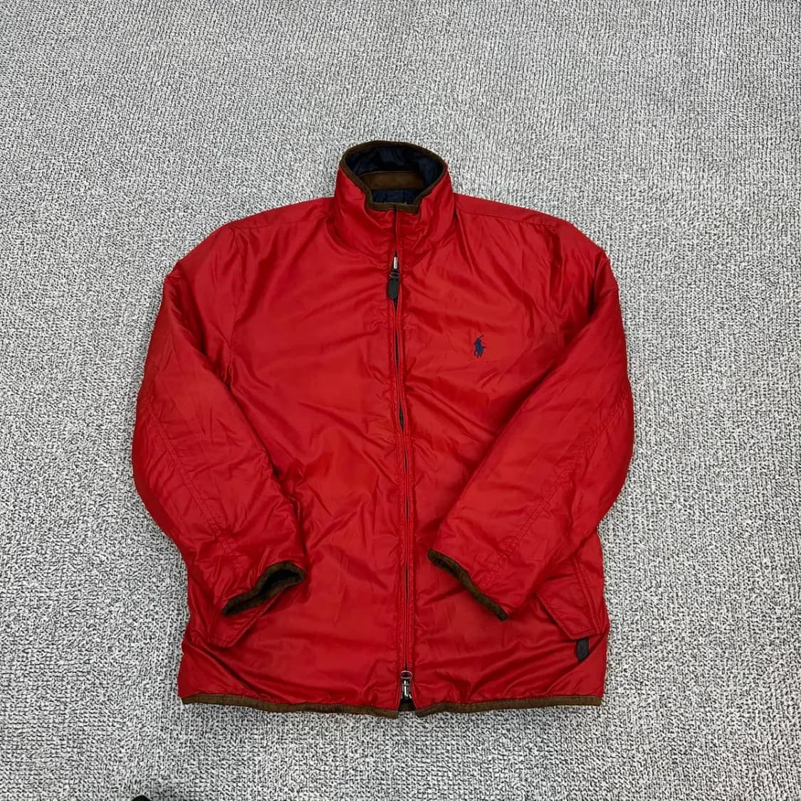 폴로 리버시블 금장 퀄팅 자켓 S 상품이미지4