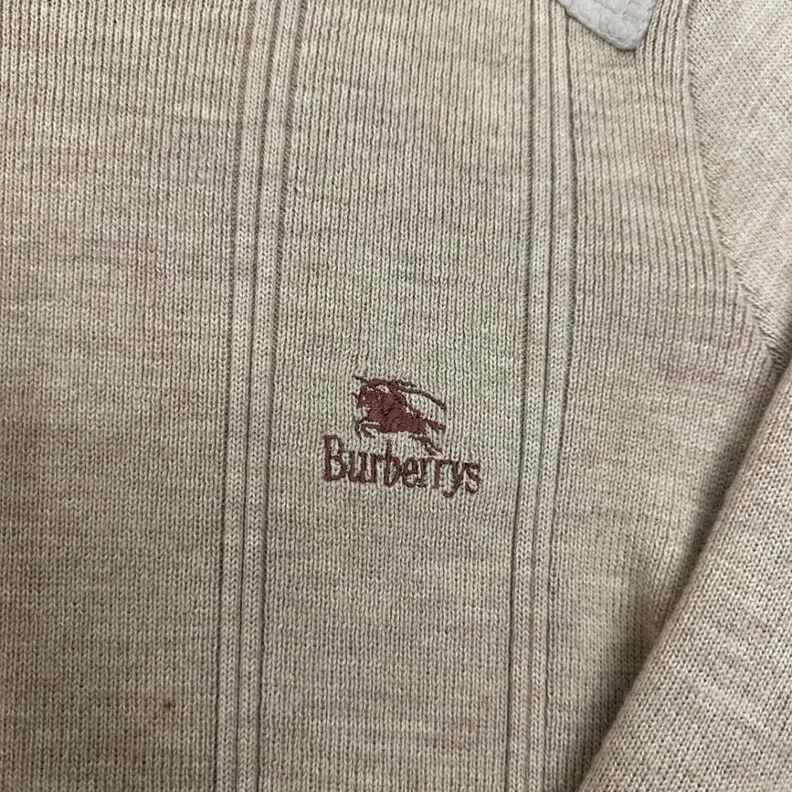 버버리 퓨어울 숄더패치 니트 S 상품이미지5