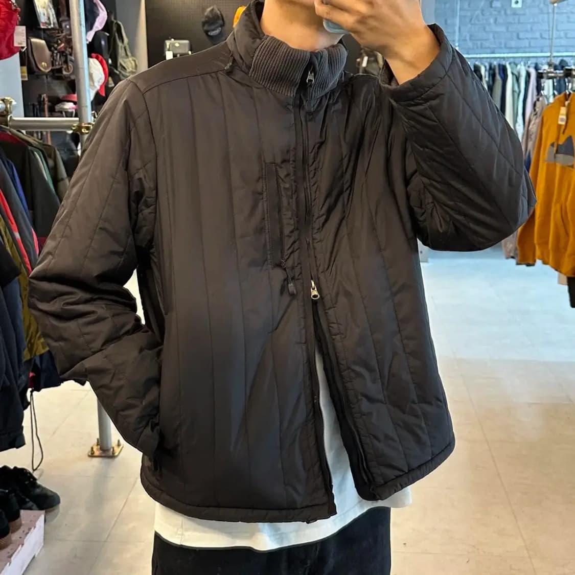 폴로 랄프로렌 투웨이 퀄팅 패딩 XL 상품이미지1