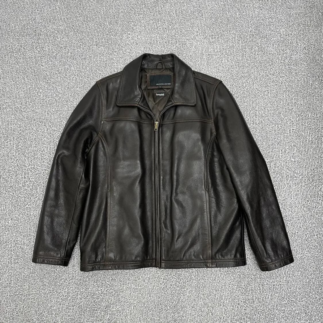 윌슨 레더 신슐레이트 스티치 가죽자켓 L 상품이미지2