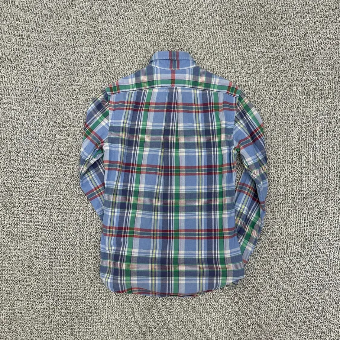 폴로 신형 슬림핏 체크남방 S 상품이미지4