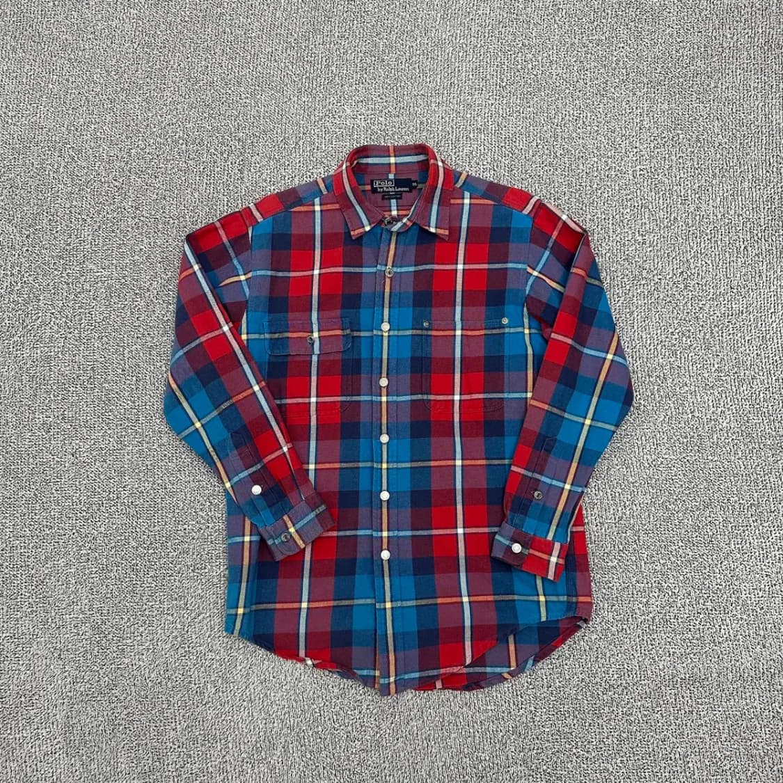 폴로 투포켓 체크 남방 자켓 95 상품이미지1