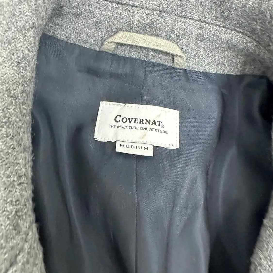 커버낫 울 더블 코트 M 상품이미지2