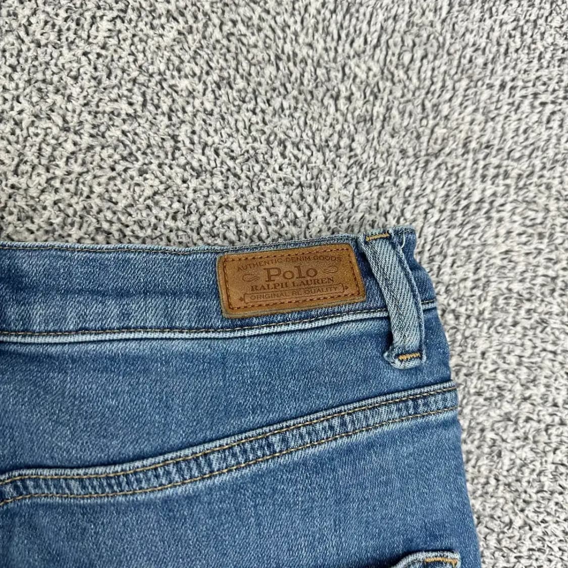 폴로 배기핏 데님팬츠 상품이미지5