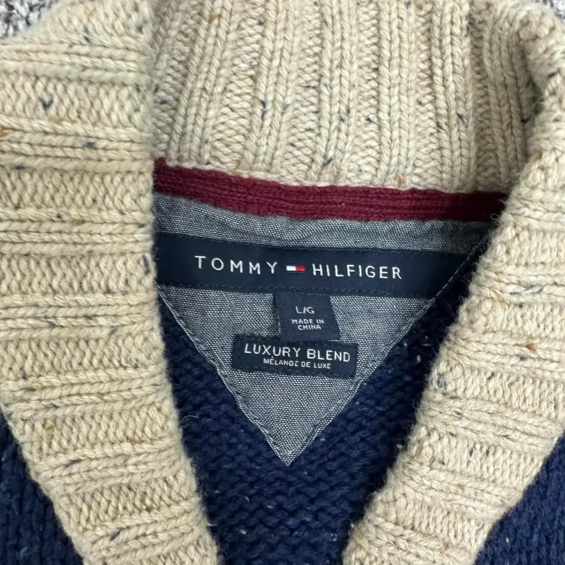 타미힐피거 니트집업 L 상품이미지2