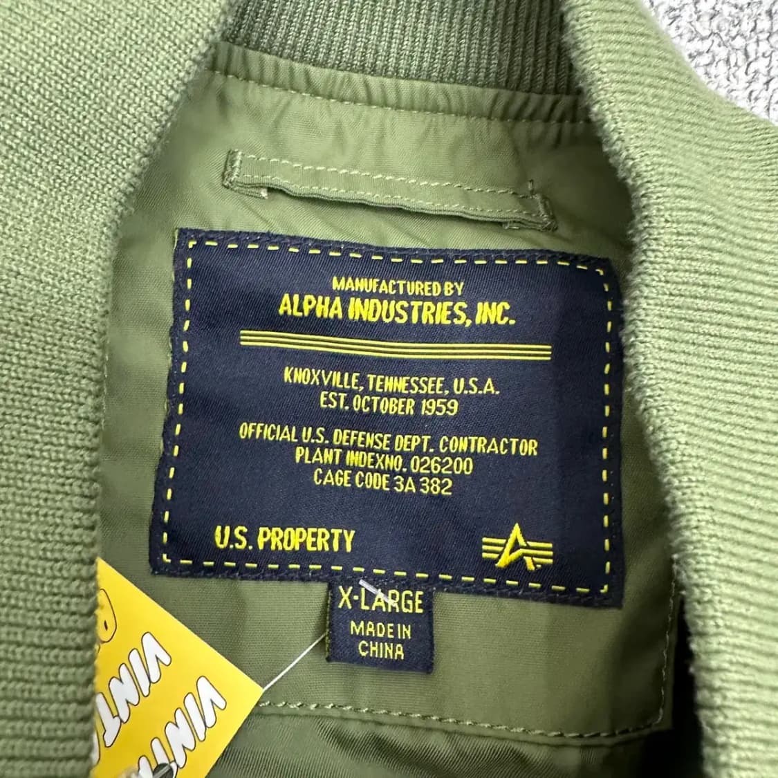 알파인더스트리 ma-1 자켓 XL 상품이미지4