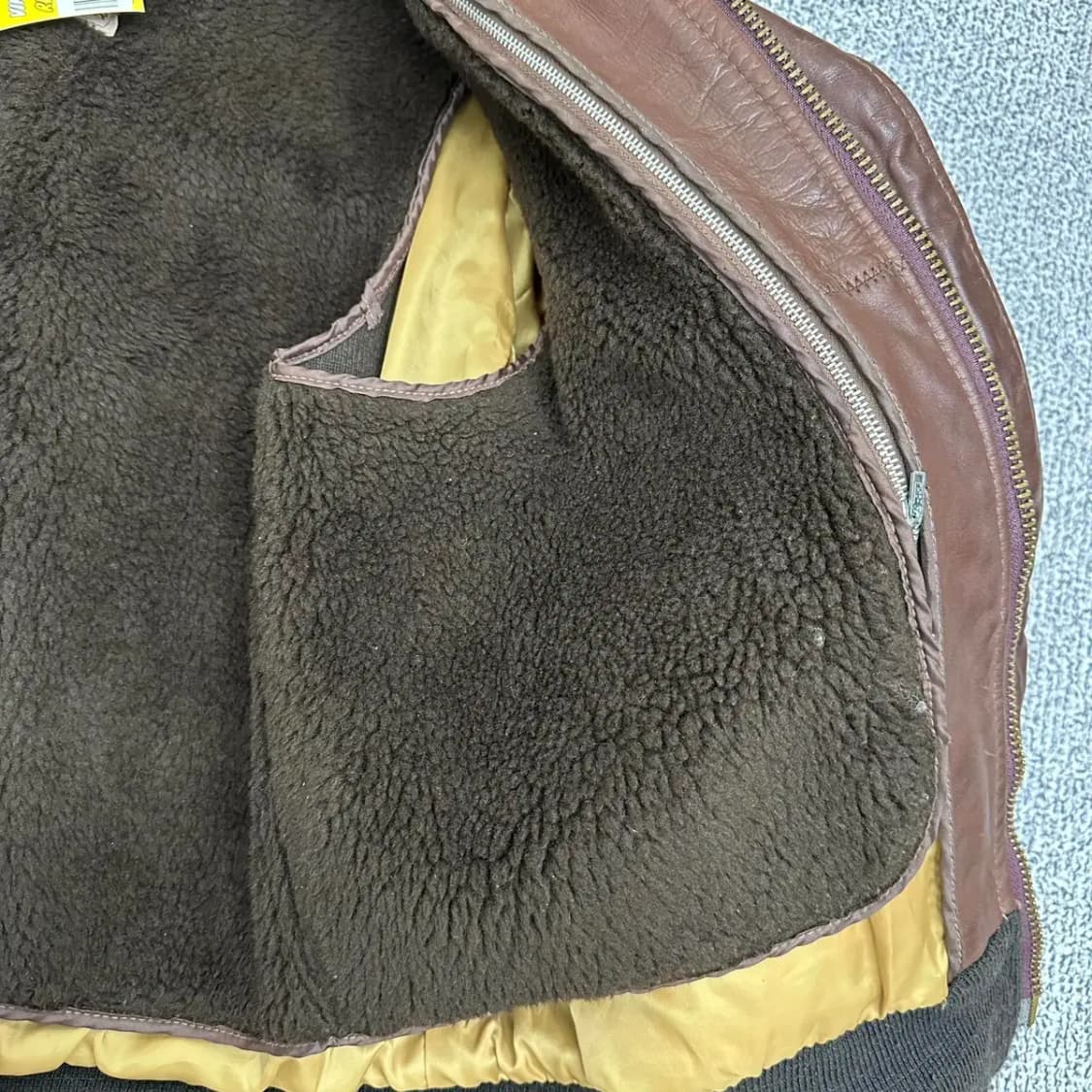 Schott 쇼트 A-2 가죽자켓 38 상품이미지4