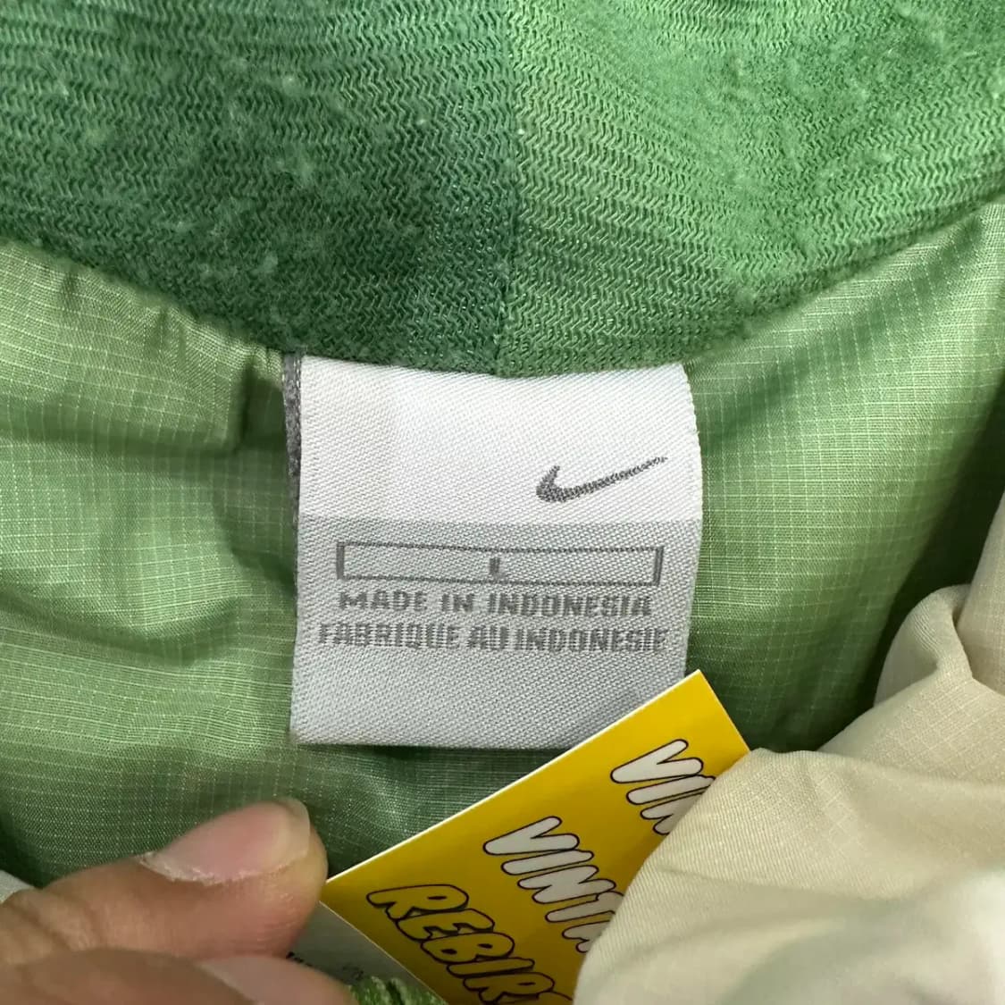 나이키 애플민트 윈드러너 바람막이 L 상품이미지2