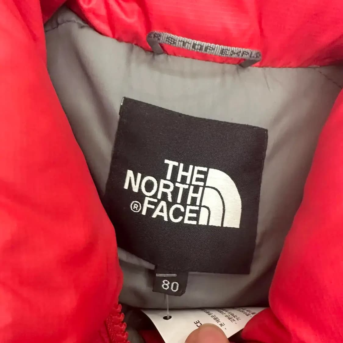 노스페이스 핑크 패딩 80 상품이미지2