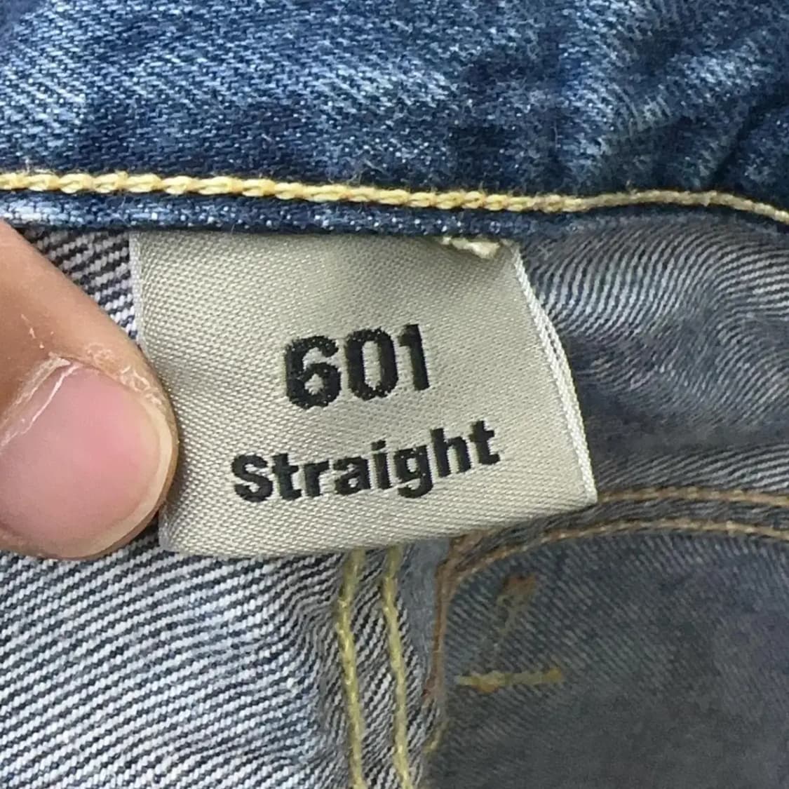 리바이스 블루 청바지 601 32 34 상품이미지4