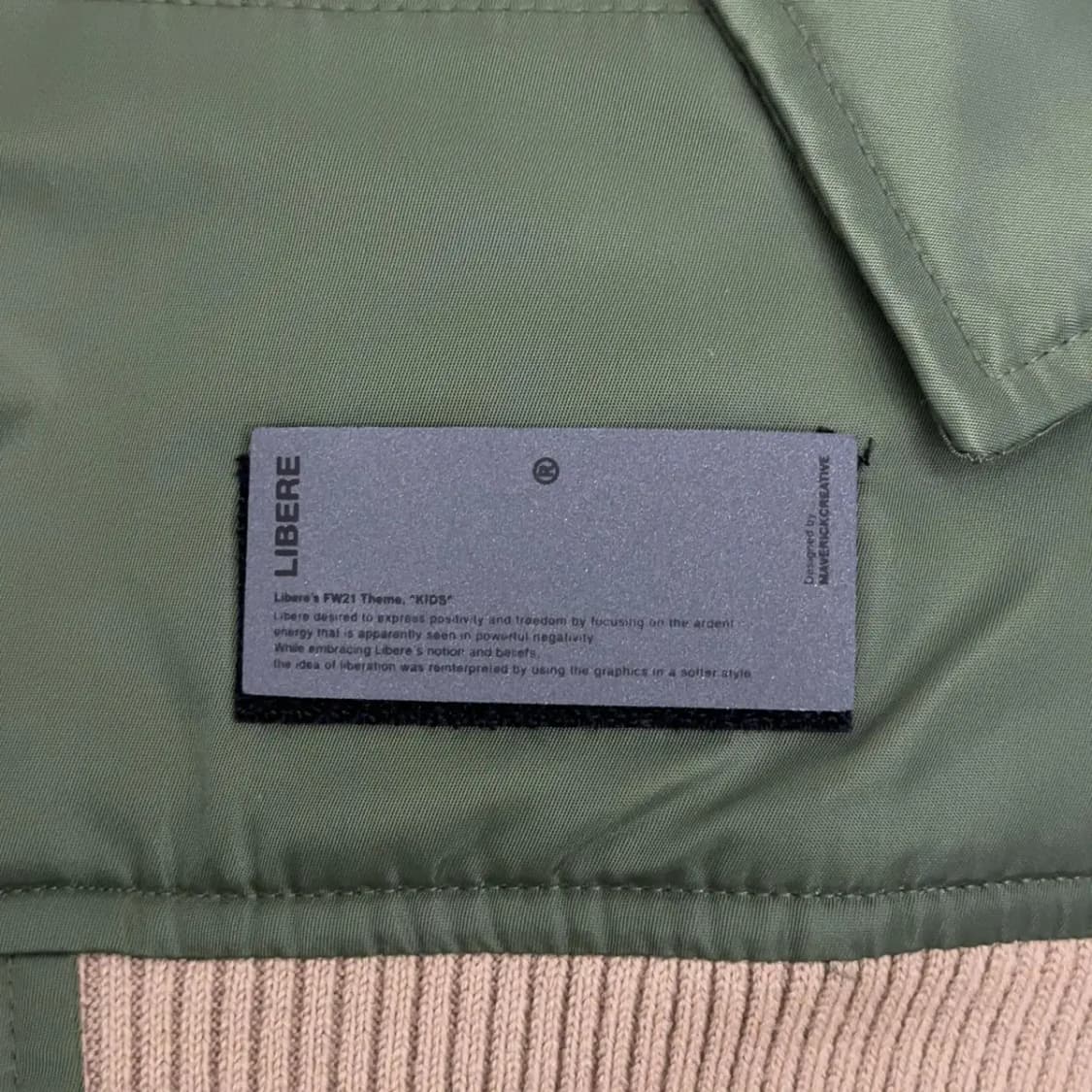 리베레코리아 ma-1 베스트 자켓 S 상품이미지5