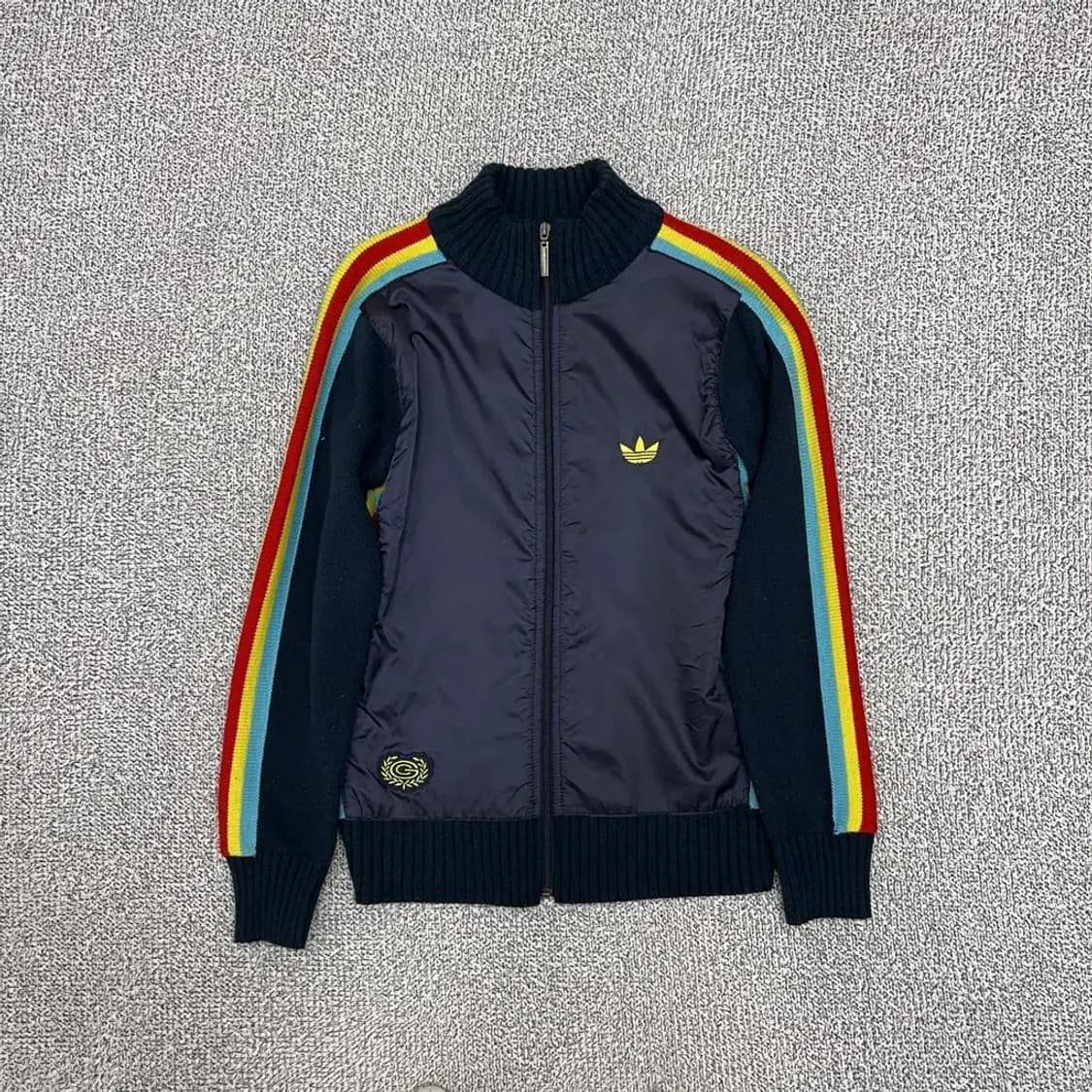 아디다스 레인보우 니트 트랙탑 M 상품이미지1