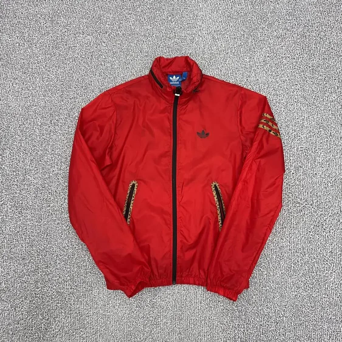 아디다스 백로고 레오파드 바람막이 90 상품이미지1