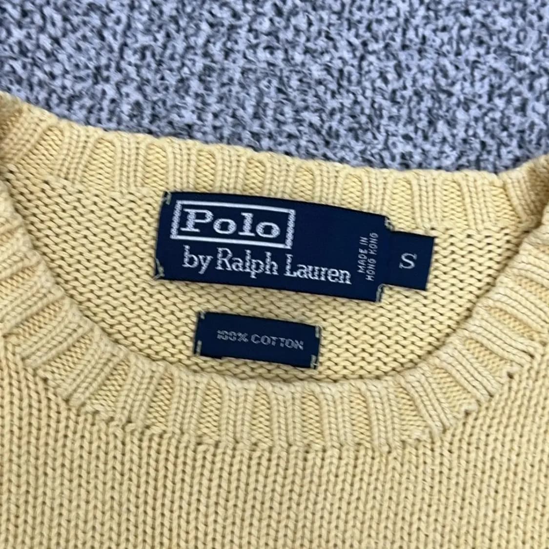 폴로 랄프로렌 코튼 니트 S 상품이미지4