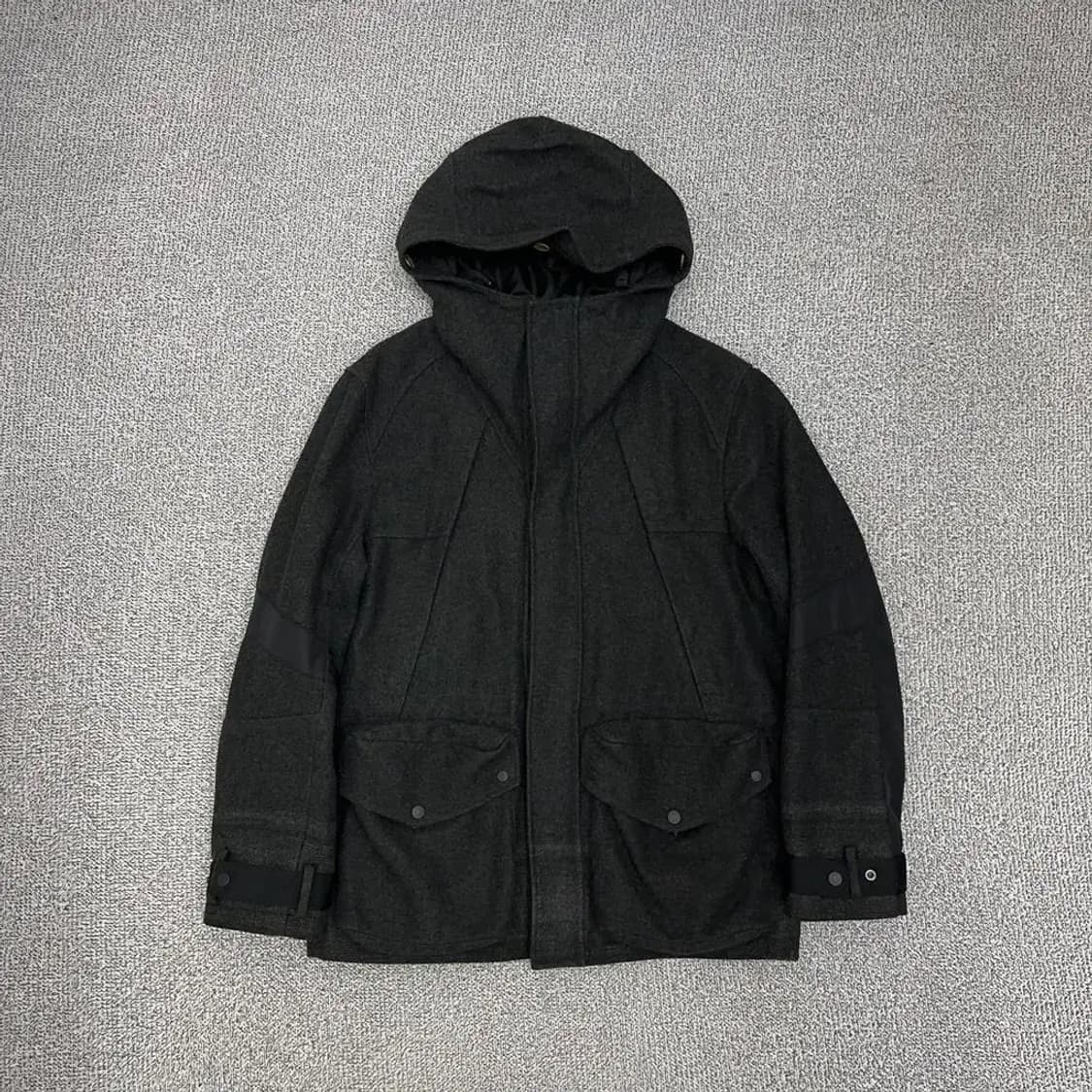 알마니 익스체인지 울 후드 자켓 100 상품이미지1