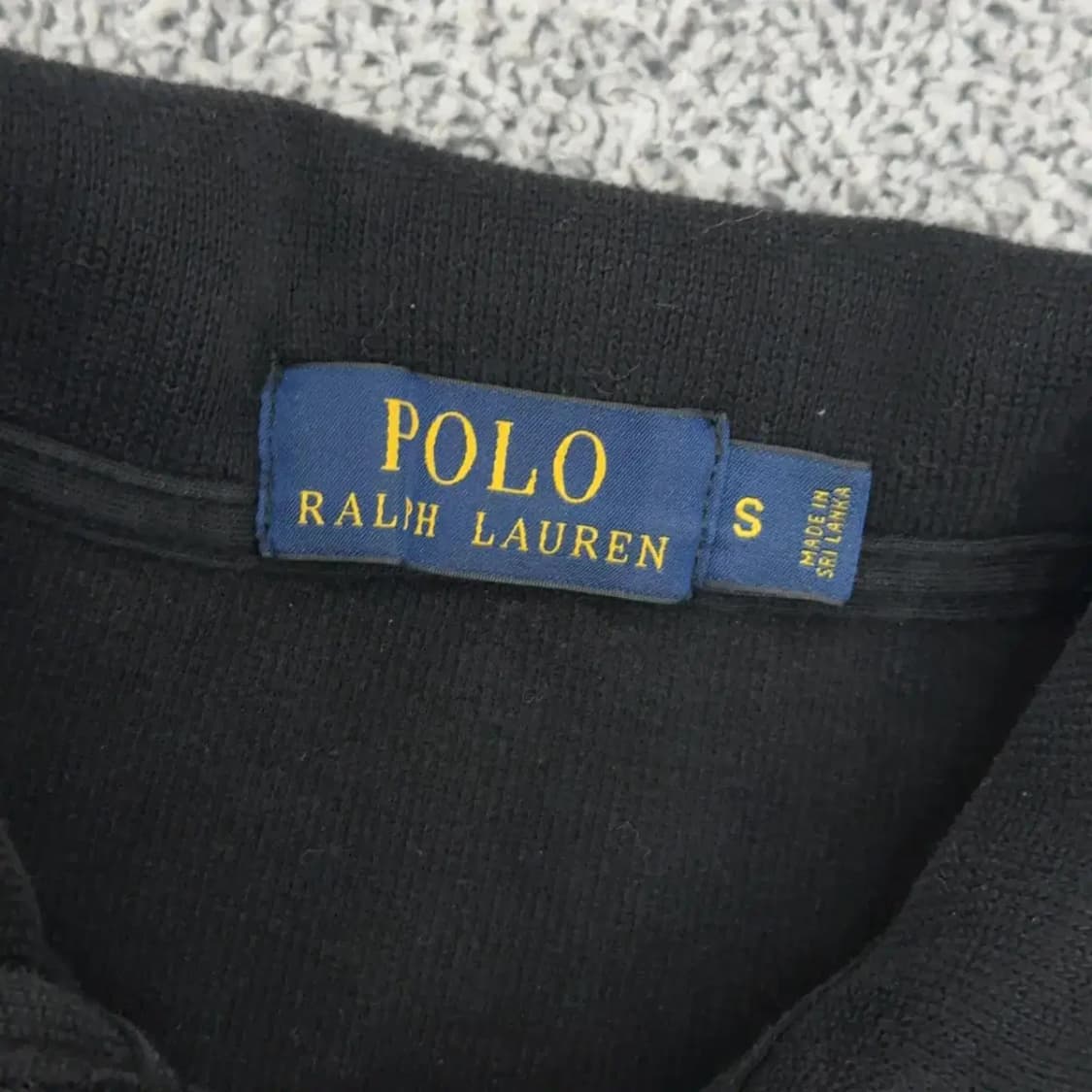 폴로 랄프로렌 신형 반집업 니트 S 상품이미지4