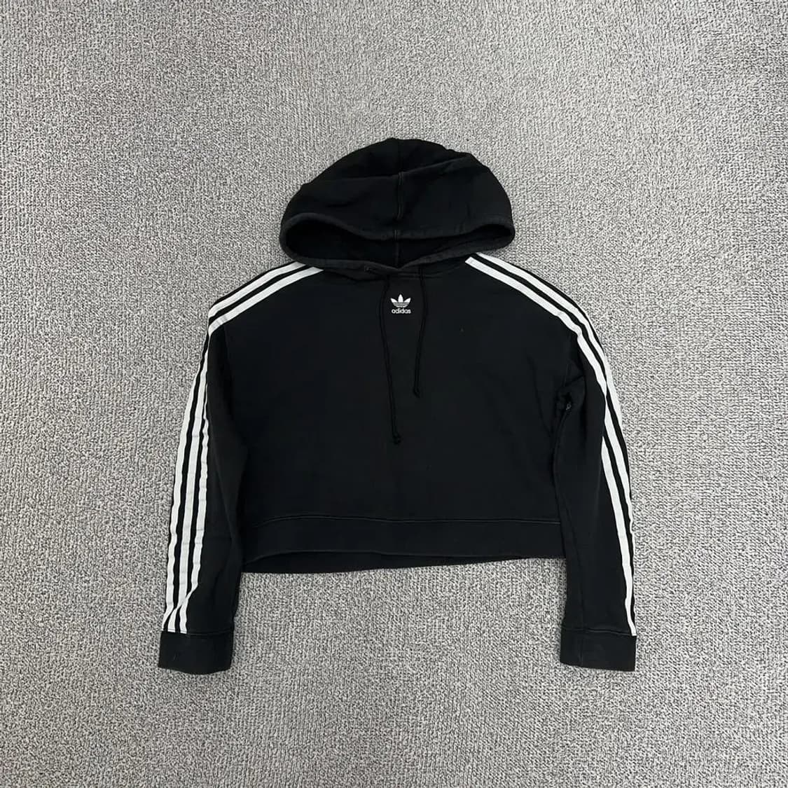 아디다스 크롭 후드티 L 상품이미지1
