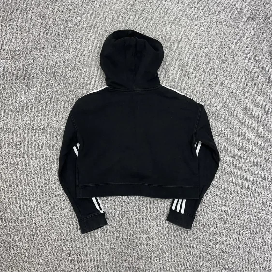 아디다스 크롭 후드티 L 상품이미지2