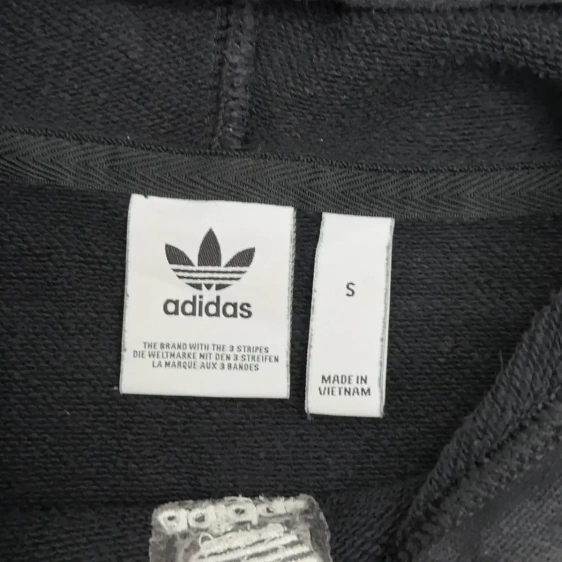 아디다스 크롭 후드티 L 상품이미지3