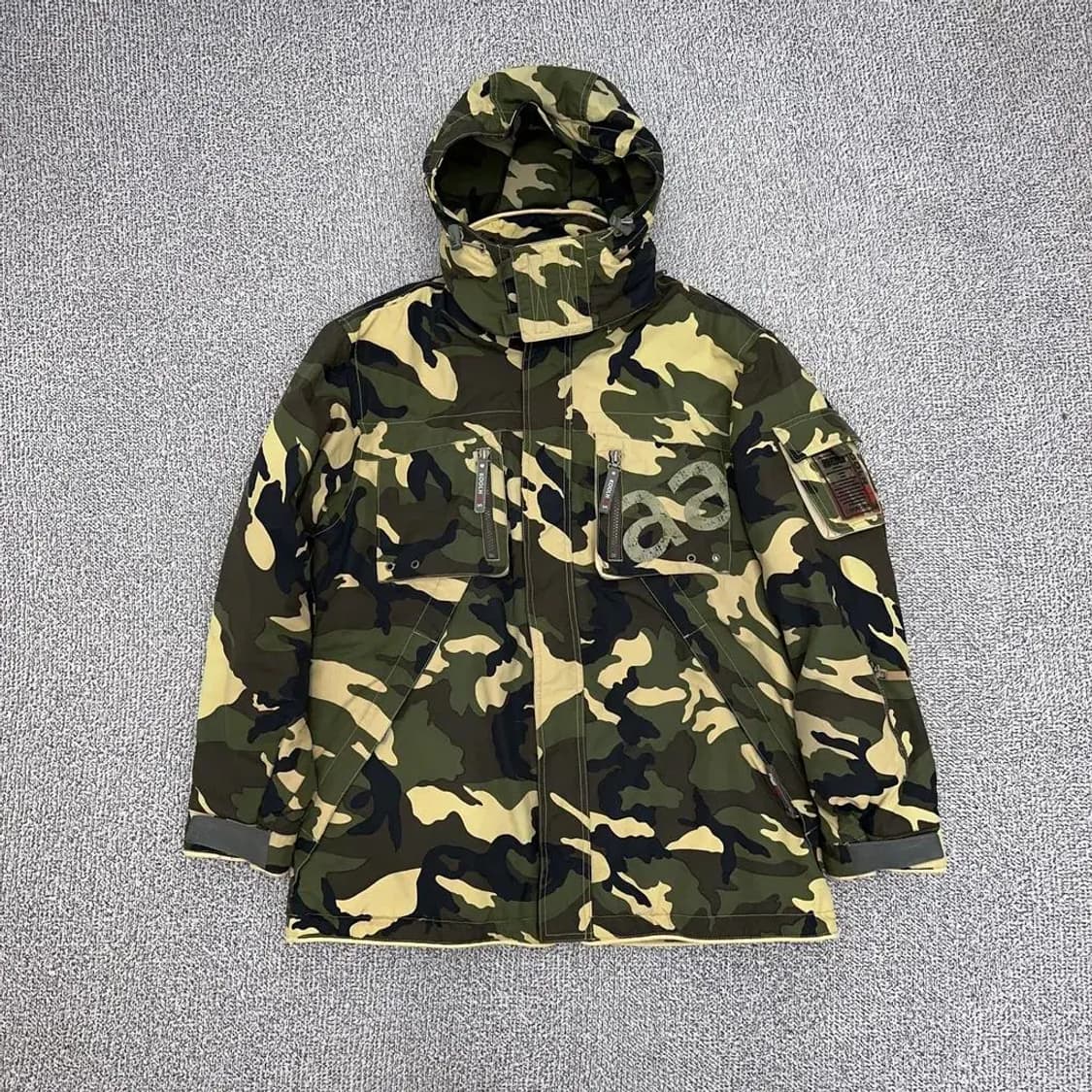 쿨하스 밀리터리 빈티지 바람막이 100 상품이미지2